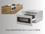 Best Product Sharp SMD2470ASY 24 in. 1.2 cu. Ft. 950W