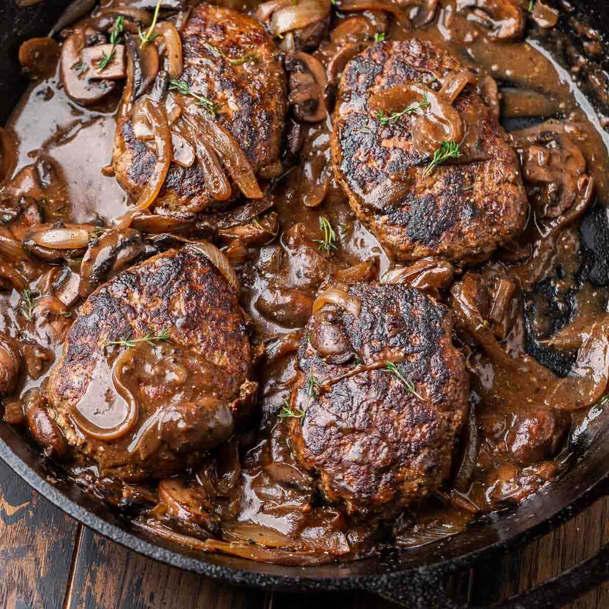 salisbury steak recipe
